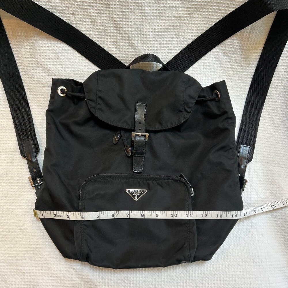Prada Nylon Back Pack Pristine Condition + Authen… - image 1